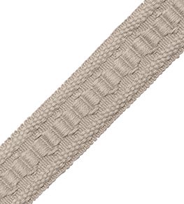 Bali Linen Border Trimming by Samuel & Sons Flax