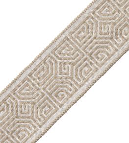 Aztec Border Trimming by Samuel & Sons Sandstone