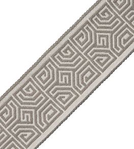 Aztec Border Trimming by Samuel & Sons Fog