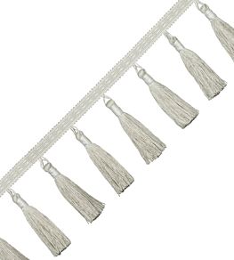 Inca Tassel Fringe Trimming by Samuel & Sons Limestone
