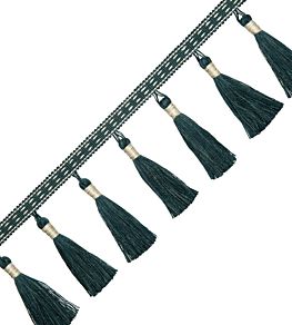 Inca Tassel Fringe Trimming by Samuel & Sons Rainforest