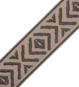 Mayan Border Trimming by Samuel & Sons Charcoal