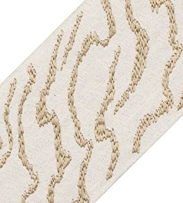 Atmosphere Embroidered Border Trimming by Samuel & Sons Topaz