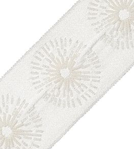 Halo Beaded Border Trimming by Samuel & Sons Crystal