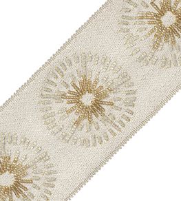 Halo Beaded Border Trimming by Samuel & Sons Topaz