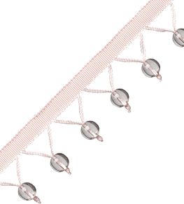 Meteor Glass Bead Fringe Trimming by Samuel & Sons Quartz