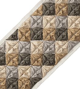 Umbra Embroidered Border Trimming by Samuel & Sons Bronze