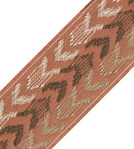 Somerset Ikat Border Trimming by Samuel & Sons Terra