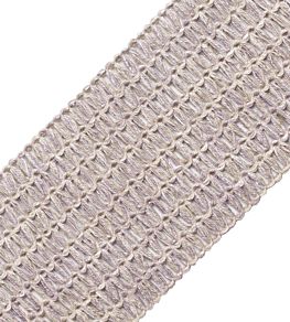 Somerset Openwork Braid Trimming by Samuel & Sons Heather Grey