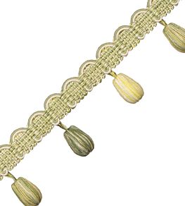 Tiverton Bead Fringe Trimming by Samuel & Sons Fern