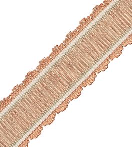 Tiverton Pleated Border Trimming by Samuel & Sons Rosewater