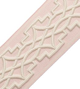 Mireille Embroidered Border Trimming by Samuel & Sons Petal