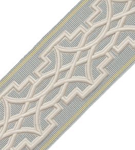 Mireille Embroidered Border Trimming by Samuel & Sons Meadow