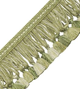 Veronique Tassel Fringe Trimming by Samuel & Sons Leaf
