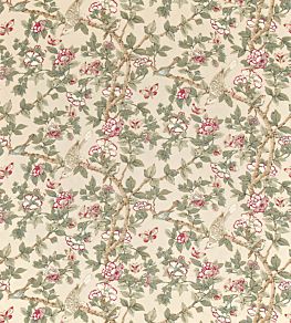 Caverley Fabric by Sanderson Rose/Pewter