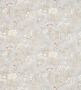 Chiswick Grove Fabric by Sanderson Silver