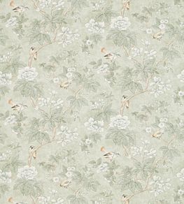 Chiswick Grove Fabric by Sanderson Sage