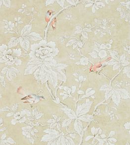 Chiswick Grove Wallpaper by Sanderson Gold