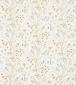 Summer Harvest Fabric by Sanderson Silver/Corn