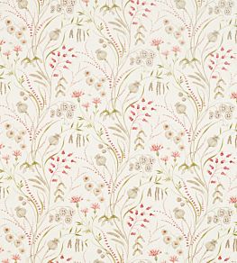 Summer Harvest Fabric by Sanderson Claret/Olive