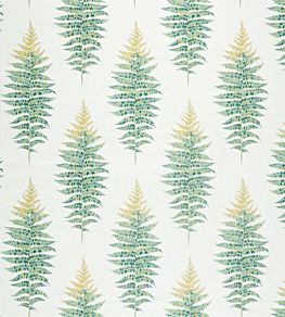 Fernery Weave Fabric by Sanderson Botanical Green