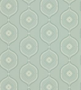 Milcombe Wallpaper by Sanderson Mist Blue