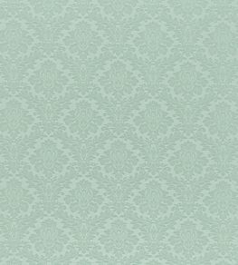 Lymington Damask Fabric by Sanderson Slate Blue