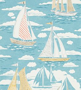 Nautical Wallpaper | Seaside Themed Wallpaper | Jane Clayton