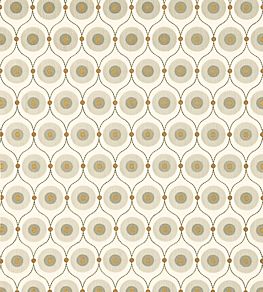 Starla Fabric by Sanderson Pewter/Gold