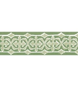 Santa Clara Tile Border Wallpaper by DADO Green