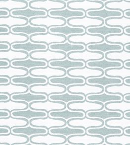 Saraband Fabric by Thibaut Seafoam