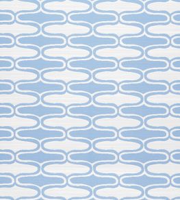 Saraband Fabric by Thibaut Sky
