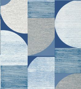 Saturn Wallpaper by Thibaut Blue