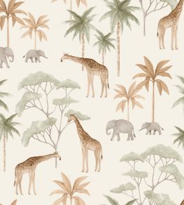 Savannah Wallpaper by Borastapeter Orange