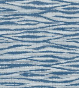 Savannah Stripe Wallpaper by Today Interiors Sky Blue