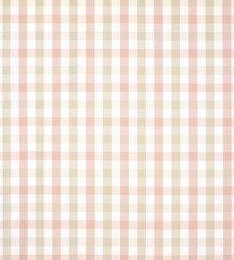 Saybrook Check Fabric by Anna French Pink and Beige