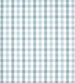 Saybrook Check Fabric by Anna French Spa Blue