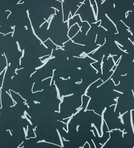 Scribble Wallpaper by Kirkby Design Noir