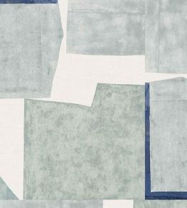 Sea Collage Vinyl Wallpaper by Christopher Farr Cloth Frost