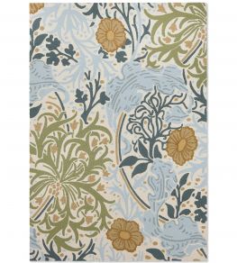 Seaweed Rug by Morris & Co River Wandle