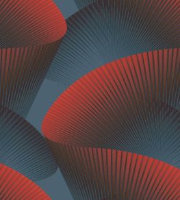 Sensu Gata Wallpaper by Jannelli&Volpi Blue/Red