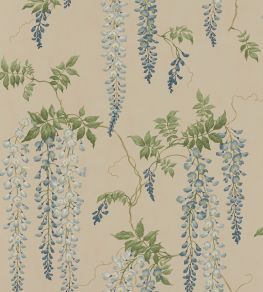 Seraphina Wallpaper by Colefax and Fowler Blue/Green