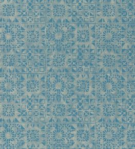 Serego Wallpaper by Designers Guild Turquoise