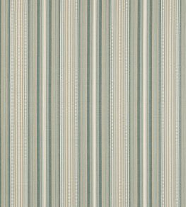 Seville Stripe Fabric by Jane Churchill Aqua
