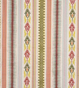Shimla Fabric by Jane Churchill Red/Multi