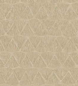 Shimmering Fans Wallpaper by Eijffinger Gold