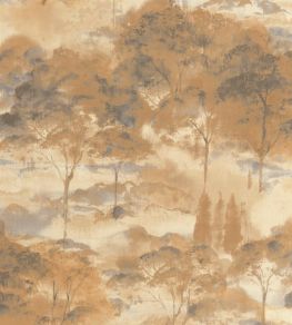 Sila Wallpaper by Casadeco Jaune Miel