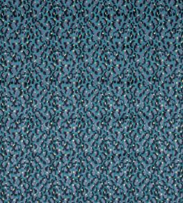Simbar Fabric by Jane Churchill Teal
