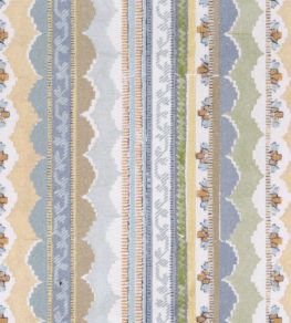 Simla Fabric by Madeaux 01 Blue