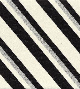 Slalom Fabric by Casamance Noir